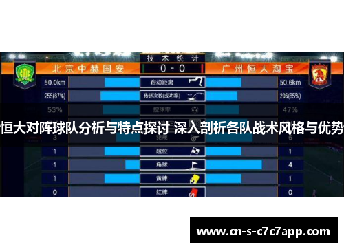 恒大对阵球队分析与特点探讨 深入剖析各队战术风格与优势